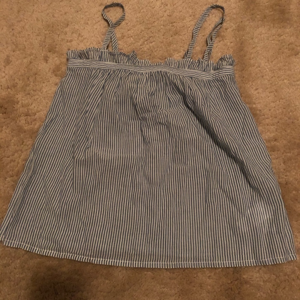 NWT Madewell ruffle cami XXS